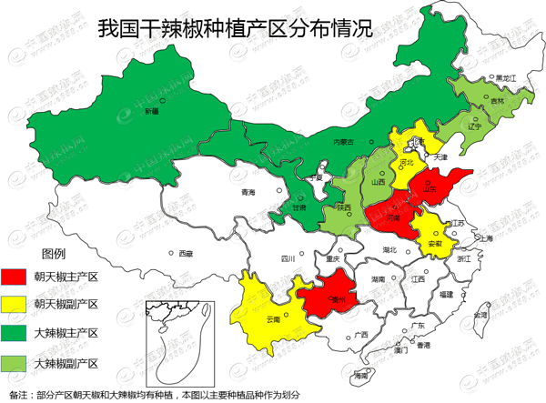 干辣椒种植分布3